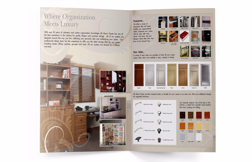 All About Closets Brochure