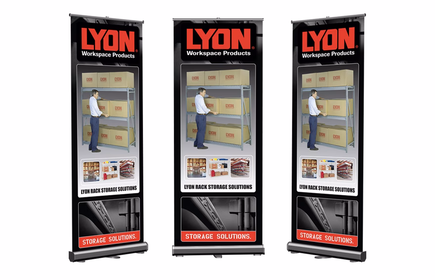 Lyon Workspace Tradeshow Banners